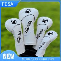 FESA Honma Golf Club #1 #3 #5ที่คลุมหัวไม้กอล์ฟปกไม้แฟร์เวย์ที่คลุมหัวหนัง PU เครื่องป้องกันชุด Gol