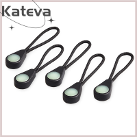 [Kateva] COD 5/10pcs เรืองแสงในซิปมืดดึงเครื่องหมายที่เหมาะสมสำหรับเสื้อแจ็คเก็ตเต็นท์ซิป