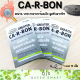 CA-R-BON คา-อา-บอน 1 แผง 10 เม็ด บรรเทาอาการท้องเสีย ดูดซับสารพิษ