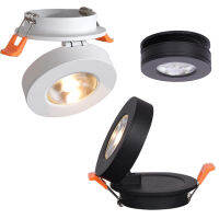 LED downlight 3W 7W 12W Foldable dimmable Recessed rotatable built in COB Spot light Surface mount Downlight 110V 220V