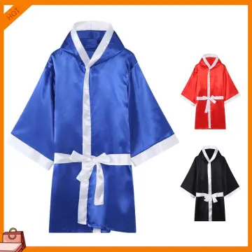 Boxing Match Boxer Costume Long Sleeve Men Boxing Robe Personality Party