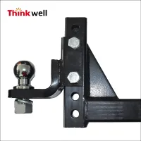 Adjustable Ball Mount Trailer Drop Hitch Tow 2" Receiver Towing System Trailer Accessories