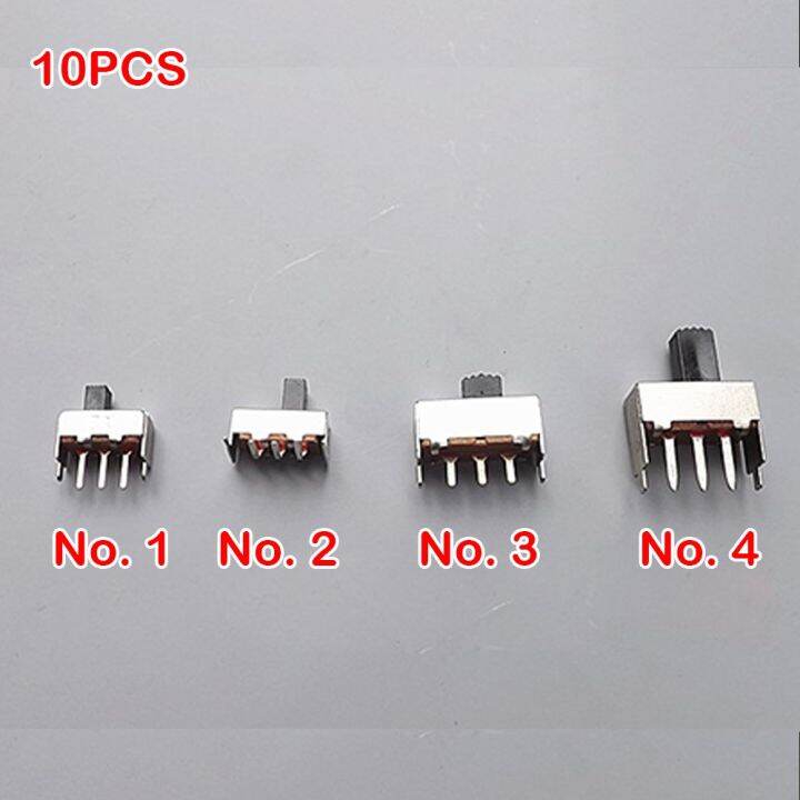 Pcs Micro Toggle Switch On Off Single Row Small Miniature Power Switches Pin Straight Foot