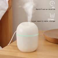 220ML Mini Air Humidifier USB Mute Essential Oil Diffuser Portable Large Spray Car Mist Maker with LED Night Lamp Diffuser