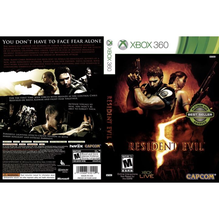 resident-evil-เรสซิเด้นท์อีวิล-ทุกภาค-แผ่นเกม-xbox-360-สำหลับเครื่องแปลง-rgh-jtac-lt2-0-lt3-0