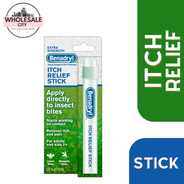 Benadryl Extra Strength Itch Relief Stick Lazada PH