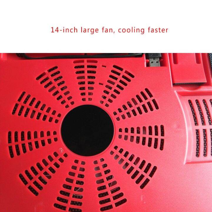 USB Cooling Fan Laptop Notebook Cooler USB External Heatsink Computer