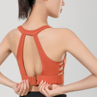 Fast Shipping Earthquake High -Intensity Sports Underwear Wear Run Yoga Vest Feminine Sagging Training Gathering Fitness