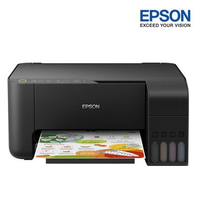 Epson L3150 EcoTank All-in-One / Wifi Ink Tank Printer (เครื่องปรินท์ระบบแทงค์ พร้อมหมึกแท้จาก EPSON ) 4 in 1 พิมพ์ / สแกน / ถ่ายเอกสาร / Wifi