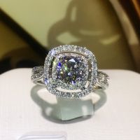 [COD] Cao Shi ebay new wedding ring classic four-claw inlaid zircon engagement ladies bridal dinner