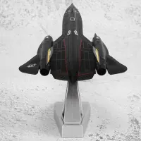 1/144 Diecast SR-71A Blackbird Reconnaissance Plane Airplane Model for Kids Adult Home Office Decor