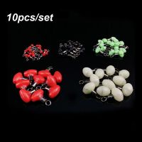 【CW】 10pcs/bag Cross-Line Swivels  amp; Bead T Pulley Rig Saltwater Fishing Terminal Tackle