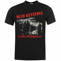 Dead Kennedys Bedtime for Democracy T-Shirt Mens Black Music Top Tee T Shirt  CRA8