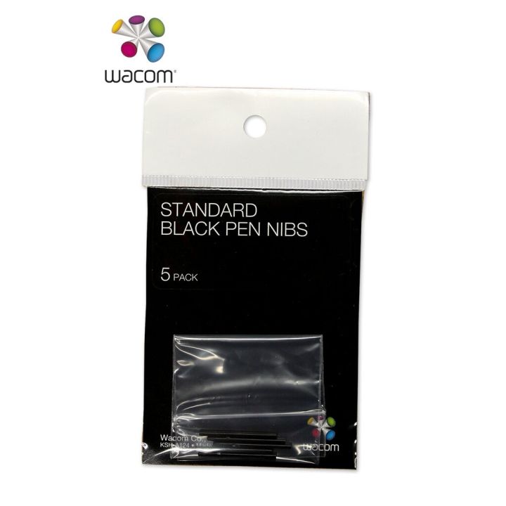 ใส้ปากกาwacom-standard-black-pen-nibs-5ชิ้น-รุ่น-ack-200-01-ba-ของแท้-100-จาก-wacom