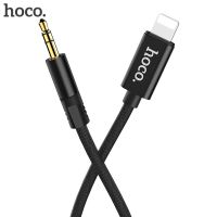 HOCO 1M Audio Cable For iPhone to 3.5mm Jack AUX Cable Male to Male For Car Music Player Adapter Audio Transfer Extension Cable Cables