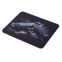 3D รูปแบบแล็ปท็อปคอมพิวเตอร์ Anti-SlipMouse Pad Mat Mousepad สำหรับ Optical เมาส์กันน้ำตาราง22ซม. * 18ซม.