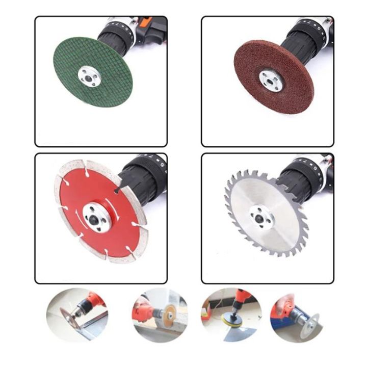 cutting-disc-polishing-grinding-wheel-adapter-accessories-10mm-electric-drill-conversion-angle-grinder-connecting-rod-bracket