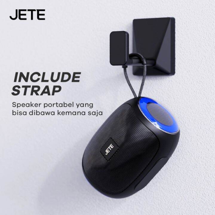 JETE S1B Speaker Bluetooh Super Bass With RGB Light | Lazada Indonesia