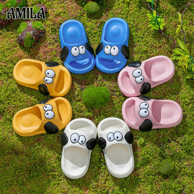AMILA รองเท้าแตะสำหรับเด็ก,รองเท้าเดินแบบชุดเด็กผู้หญิงลายการ์ตูนในร่มและกลางแจ้งรองเท้าแตะเด็กทารก