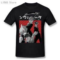 T-Shirt Cartoon Anime Soul Eater Anime Character Maka Albarn Death The Evan Short Sleeve Casual Men Tshirts Tee Tops