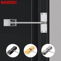 ☇ NAIERDI 40KG Automatic Spring Door Closer Stainless Steel Adjustable Door Closing Silver Device Black Gold Door Hardware