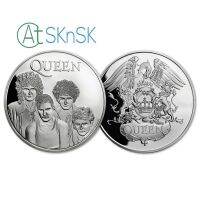 【Booming】 Hello Seoul Queen British Rock Band Challenge Coin Kingdom Band เหรียญที่ระลึกชุบทองสำหรับแฟนๆของที่ระลึก