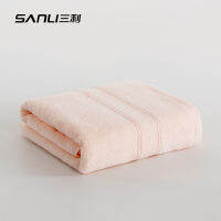 [COD][ ฤดูใบไม้ผลิ-ฤดูร้อนใหม่ ] ผ้าขนหนู Sanli ผ้าขนหนูอาบน้ำธรรมดา 70*140 ผ้าเช็ดตัวขนาดใหญ่