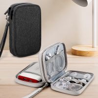 Cable Organizer Bag Multi storey Electronic Accessories Case Zipper Closure Portable Carry For U disk Shield Headset Hard Disk