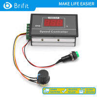 Brifit ตัวควบคุมความเร็ว stepless สำหรับ 6V 12V และ 24V ดิจิตอลแสดง PWM DC มอเตอร์ควบคุมความเร็ว 30A วงดนตรีเริ่มต้นและหยุดสวิตช์และควบคุมความเร็ว Potentiometer ควบคุมความเร็ว