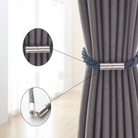 ✗ 1 pcs Magnetic Curtain Tieback High Quality Holder Hook Buckle Clip Curtain Tieback Decorative Home Accessories