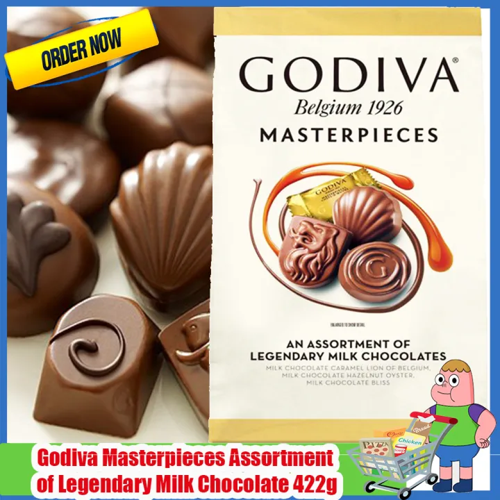 Godiva Masterpieces Assortment of Legendary Milk Chocolate, 14.9 oz