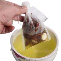 100Pcs 5x7/6x8/7x9/8x10/10x12/15x20cm Food Grade Non Woven Spice Filter Drawstring Disposable