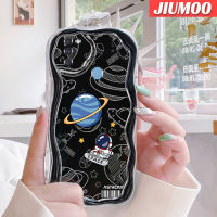 JIUMOO เคสปลอกสำหรับ Samsung กาแลคซี A10 M11 A11ลายนักบินอวกาศเคสเนื้อครีมแบบนิ่มกันกระแทกเคสโทรศัพท์โปร่งใสฝาครอบป้องกันเจลซิลิกาแบบใสป้องกันการตก