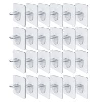 24PCS Punch Free Shelf Support Peg-Self Adhesive Shelves Clips for Kitchen Cabinet Closet Brackets Clapboard Layer