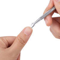 Cuticle Nipper Cuticle Pusher ทำความสะอาดง่ายสำหรับผู้หญิงผู้ชายสำหรับเล็บมือและเล็บเท้า