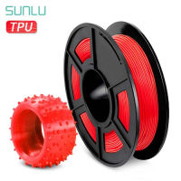 SUNLU TPU Flexible Filament For 3D Printer 1.75 MM 3D Non-toxic TPU Flexible Consumable For Print Children Toy And Shoes