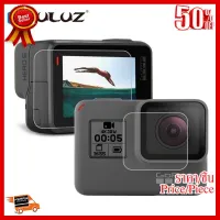 ✨✨#BEST SELLER PULUZ 2 in 1 กระจกนิรภัยหน้าจอ LCD + เลนส์ฟิล์ม HD film สำหรับ GoPro Hero 7 6 5 2018 ##กล้องถ่ายรูป ถ่ายภาพ ฟิล์ม อุปกรณ์กล้อง สายชาร์จ แท่นชาร์จ Camera Adapter Battery อะไหล่กล้อง เคส