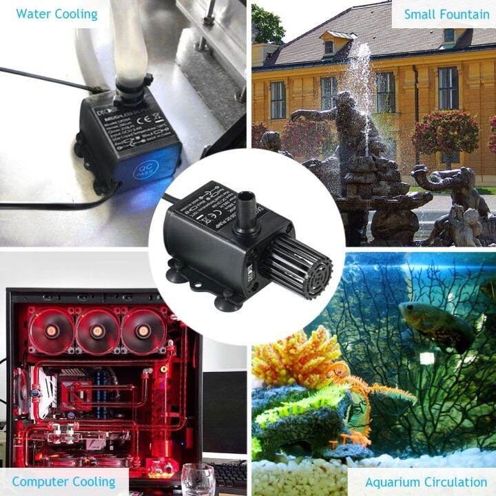 decdeal-ultra-quiet-mini-dc12v-6w-brushless-ปั๊มน้ำ5-5-2-1มม-หญิงกันน้ำน้ำพุ-aquarium-หมุนเวียน300l-h-ลิฟท์300ซม