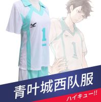 [COD] Aoba Josai School Anime cosplay volleyball and Kawatoru short-sleeved sports