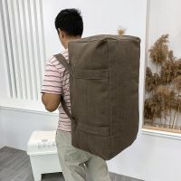 Large Capacity Canvas Men Travel Bag Hand Luggage Carry On Duffle Bag Cabin Travelling Bag Multifunctional Hangbags Moving bag