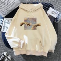 Korean Style Kawaii WomenS Sweatshirt Michelangelo Hoodies Men Aesthetic Hooded Tops Vintage Oversize Pullovers Warm Size Xxs-4Xl