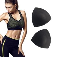 AAA Quality Fashion MISS M Women Triangle Cups Bikini Sports Bra Pad Chest Push Up Insert Foam Pads Swimsuit Padding Accessories