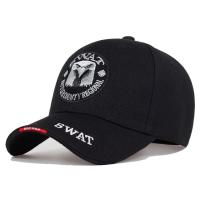 หมวกแก็ปลายทหารหมวกเบสบอลปักลายชาย Gorras Para Hombre Unisex หมวกกระดูกหมวกยุทธวิธีปรับได้