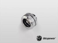 (4 PCS) Bitspower G1/4  Silver Shining Enhance Multi-Link for OD 14MM