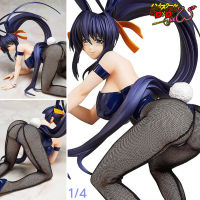 Figure ฟิกเกอร์ By SkyTube Illustration Native จากการ์ตูนเรื่อง High School DxD Hero ไฮสคูล D x D ศึกนางมารสยบนางฟ้าและไอ้หื่นเจ้าฮาเร็ม Akeno Himejima อาเคโนะ ฮิเมจิม่า ชุดกระต่าย บันนี่ Bunny 1/4 NEW มิโกะแห่งสายฟ้า Ver Anime Hobby โมเดล ตุ๊กตา อนิเมะ