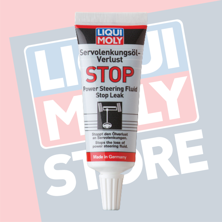 LIQUI MOLY POWER STEERING OIL LEAK STOP น้ำยาฟื้นฟูสภาพระบบพวงมาลัย