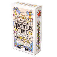 Adventure Time Tarot Deck โดย Katherine Hillier ลักษณะบุคลิกภาพที่เป็นเอกลักษณ์และเรื่องราวของตัวละครแต่ละตัว