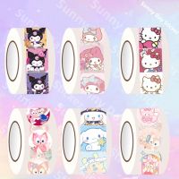 Sunny Sanrio 200-500 Sheets/roll New Collection Stickers Cute Cartoon Cute Children Reward Stickers Gift Decoration Stickers Stickers Labels