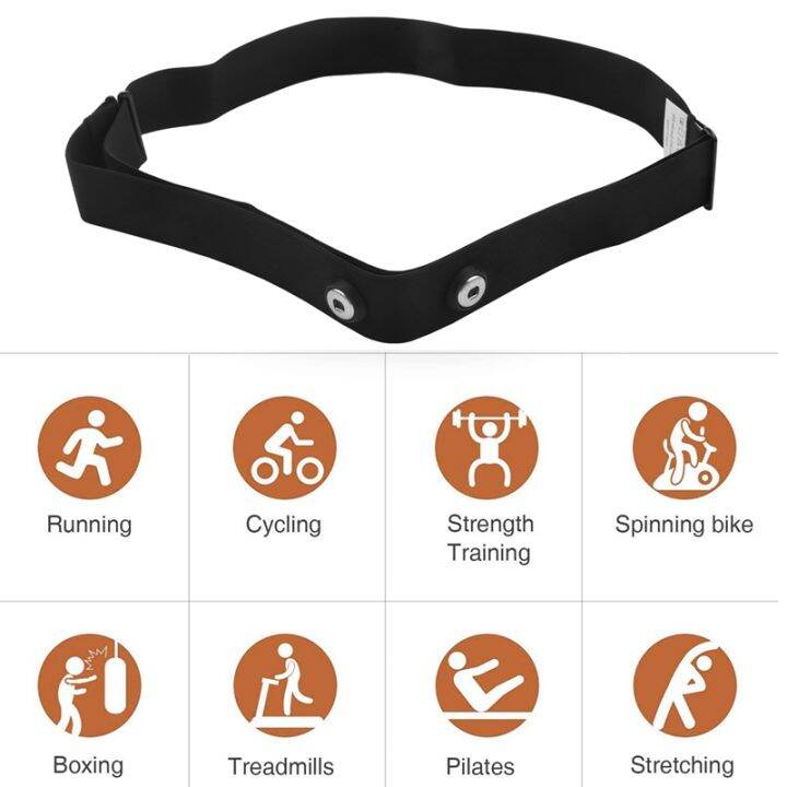 chest-belt-strap-for-polar-wahoo-garmin-for-sports-wireless-heart-rate-monitor-black