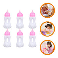 Gerpo【Hot】 6pcs baby doll bottles mini bott